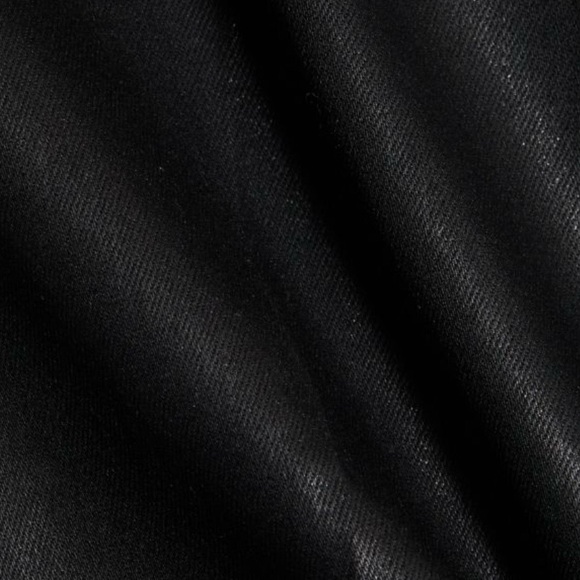 L'AGENCE Black Coated Denim Wide Leg Pants - Picture 4 of 9